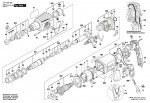 Bosch 3 611 B50 8K0 GBH 2-23 E Rotary Hammer Spare Parts